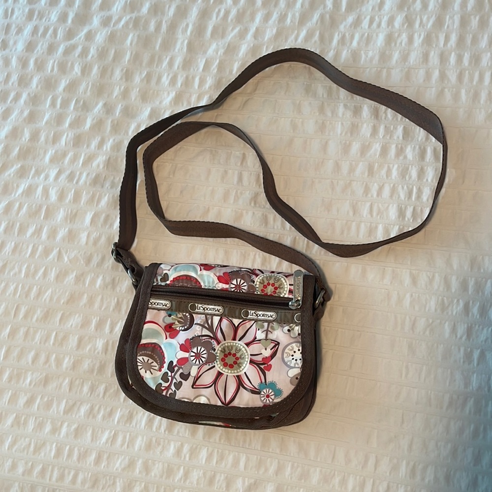 Lesportsac floral print mini crossbody